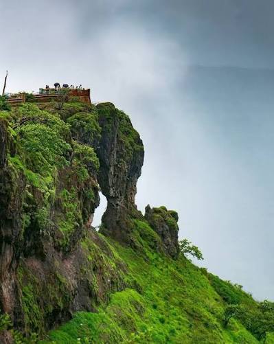 Elephant's Head Point rock formation, Mahabaleshwar